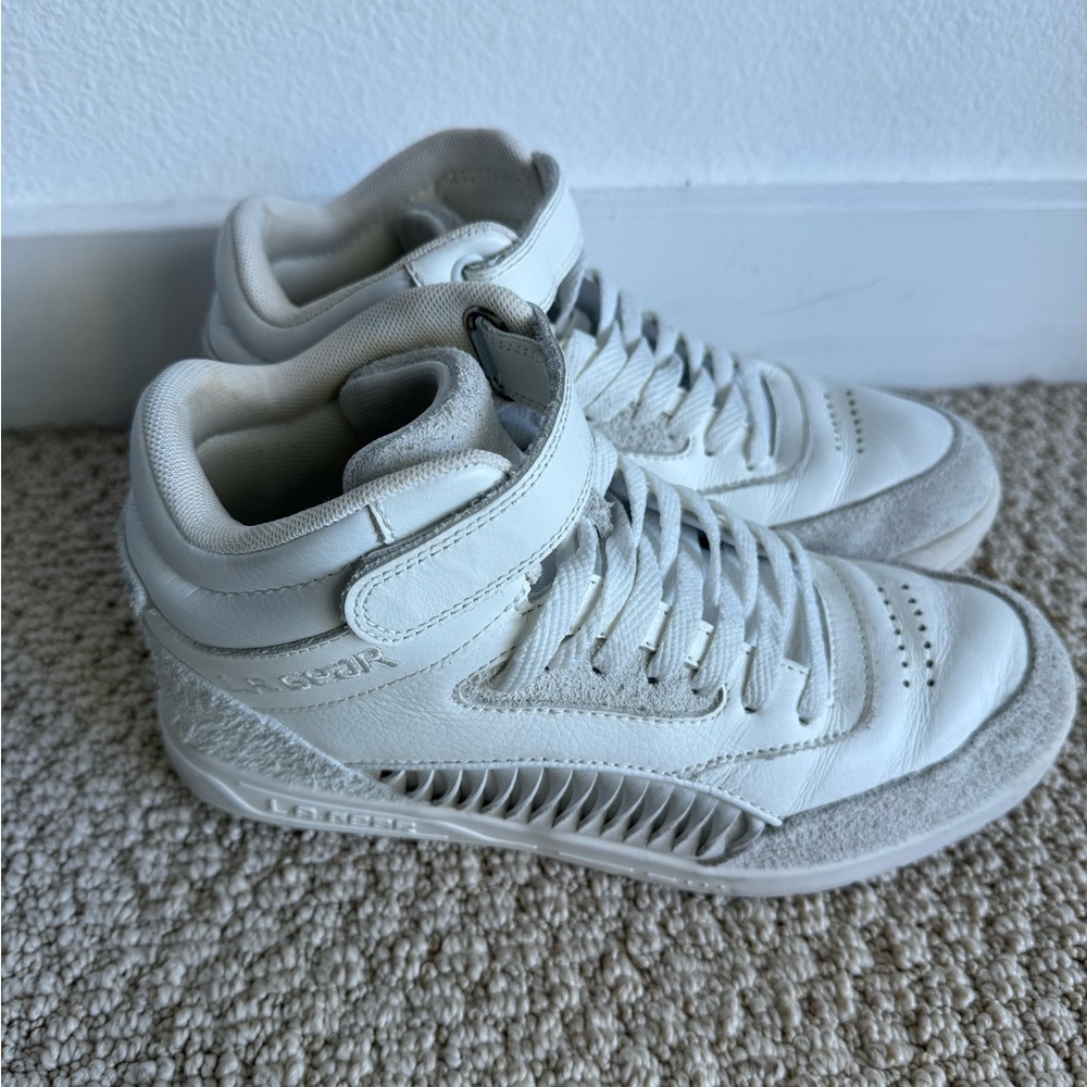 L.A. Gear Flame Retro White High Top Sneakers